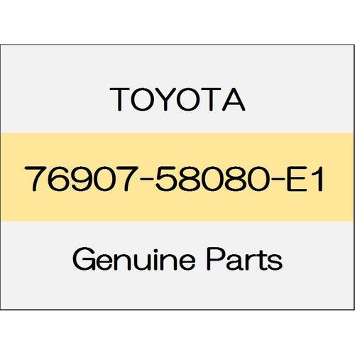 [NEW] JDM TOYOTA ALPHARD H3# Quarter panel mudguard (R) Standard system body color code (4x7) 76907-58080-E1 GENUINE OEM