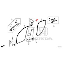 Load image into Gallery viewer, [NEW] JDM HONDA FIT e:HEV GR3 2021 Pillar Garnish GENUINE OEM
