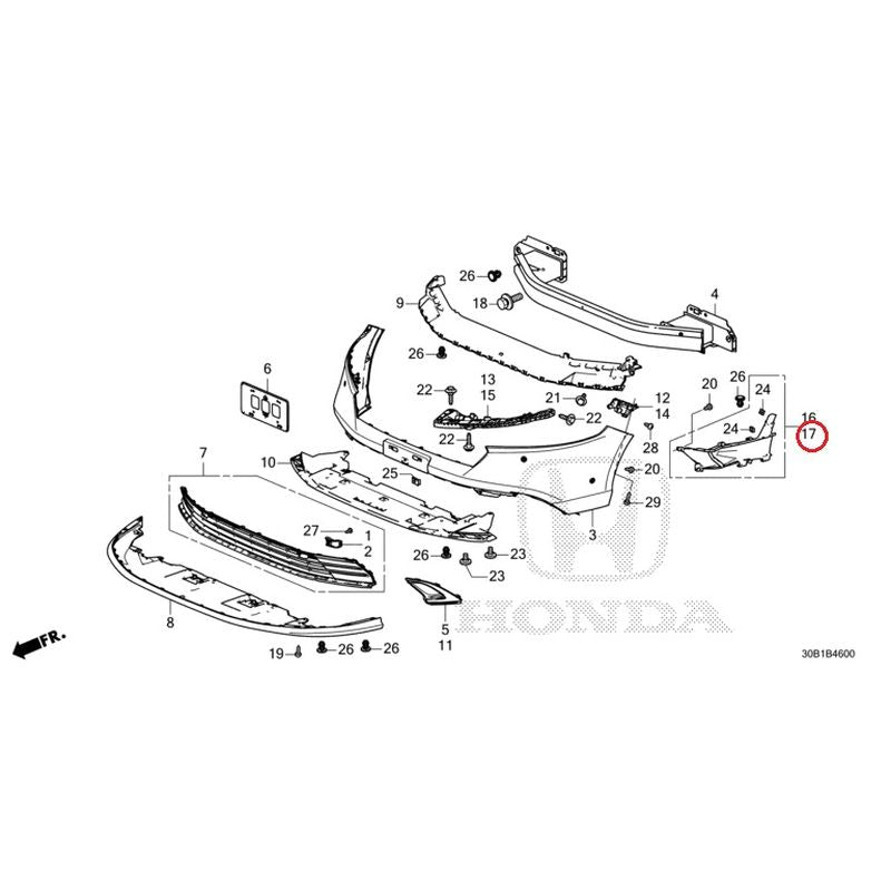 ACCORD TYPE S パーツカタログ NEW] JDM HONDA ACCORD CY2 2024 Front Bumper GENUINE OEM – JDM Yamato