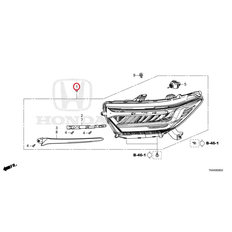 [NEW] JDM HONDA ODYSSEY RC1 2021 Headlight (Led) (140/540) GENUINE OEM