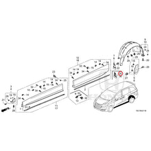 Load image into Gallery viewer, [NEW] JDM HONDA ODYSSEY e:HEV RC4 2021 Garnish/Rear Inner Fender GENUINE OEM
