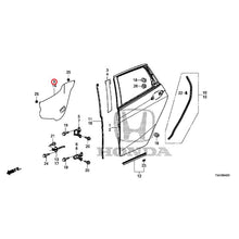 Load image into Gallery viewer, [NEW] JDM HONDA FIT GK5 2014 Rear Door Panel GENUINE OEM
