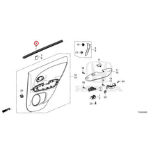 Load image into Gallery viewer, [NEW] JDM HONDA VEZEL RU1 2020 Rear Door Lining GENUINE OEM
