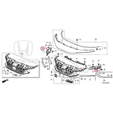 Load image into Gallery viewer, [NEW] JDM HONDA CIVIC FL1 2025 Front Grill GENUINE OEM
