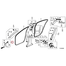 Load image into Gallery viewer, [NEW] JDM HONDA LEGEND HYBRID KC2 2016 Pillar Garnish GENUINE OEM
