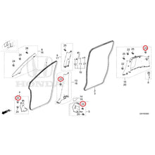Load image into Gallery viewer, [NEW] JDM HONDA FREED e:HEV GT8 2025 Pillar Garnish GENUINE OEM
