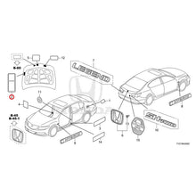 Load image into Gallery viewer, [NEW] JDM HONDA LEGEND HYBRID KC2 2020 Emblem/Caution Label GENUINE OEM
