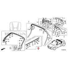 Load image into Gallery viewer, [NEW] JDM HONDA S660 JW5 2020 Weather Strips/Roll Bar Garnish GENUINE OEM
