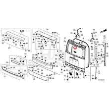 Load image into Gallery viewer, [NEW] JDM HONDA STEP WGN e:HEV RP8 2022 Tailgate GENUINE OEM
