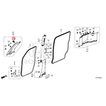 Load image into Gallery viewer, [NEW] JDM HONDA STEP WGN e:HEV RP8 2022 Pillar Garnish GENUINE OEM
