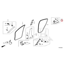 Load image into Gallery viewer, [NEW] JDM HONDA VEZEL HYBRID RU3 2020 Pillar Garnish GENUINE OEM
