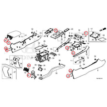 Load image into Gallery viewer, [NEW] JDM HONDA CIVIC FL1 2025 Console (CVT) GENUINE OEM

