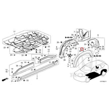 Load image into Gallery viewer, [NEW] JDM HONDA WR-V RG5 2024 Protector/Side sill garnish GENUINE OEM
