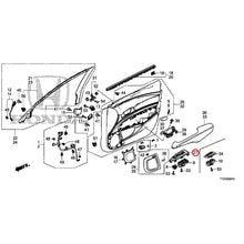 Load image into Gallery viewer, [NEW] JDM HONDA LEGEND HYBRID KC2 2020 Front Door Lining GENUINE OEM
