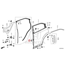 Load image into Gallery viewer, [NEW] JDM HONDA VEZEL RV3 2021 Rear Door Panel GENUINE OEM
