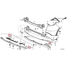 Load image into Gallery viewer, [NEW] JDM HONDA ZR-V RZ3 2023 Rear Bumper GENUINE OEM
