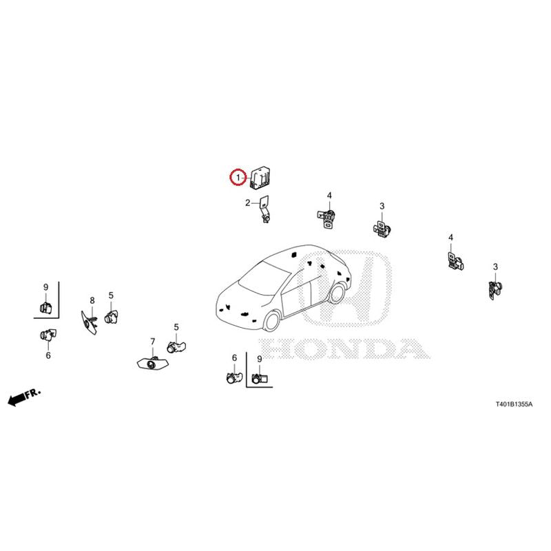 [NEW] JDM HONDA CIVIC FL5 2023 Parking Sensor GENUINE OEM