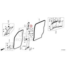 Load image into Gallery viewer, [NEW] JDM HONDA STEP WGN e:HEV RP8 2022 Pillar Garnish GENUINE OEM
