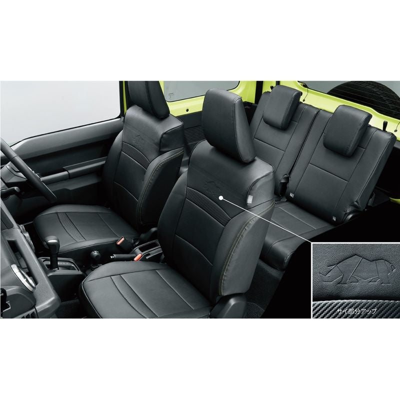 [NEW] JDM Suzuki Jimny NOMADE JC74W Leather Tone Seat Cover Genuine OEM