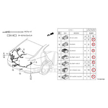 Load image into Gallery viewer, [NEW] JDM HONDA LEGEND HYBRID KC2 2016 Electrical Connector (Rear) GENUINE OEM
