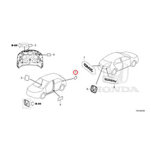 Load image into Gallery viewer, [NEW] JDM HONDA Civic e:HEV FL4 2025 Emblem/Caution Label GENUINE OEM

