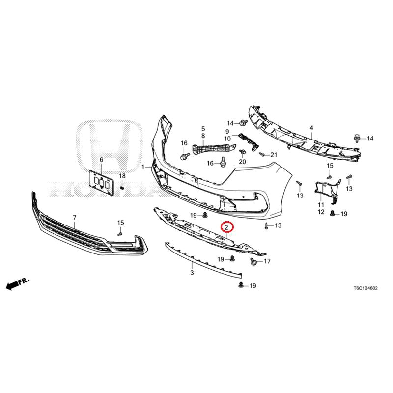 [NEW] JDM HONDA ODYSSEY e:HEV RC4 2021 Front Bumper (130) GENUINE OEM