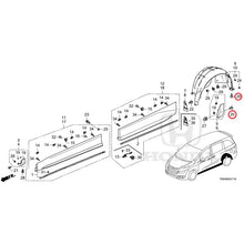 Load image into Gallery viewer, [NEW] JDM HONDA ODYSSEY RC1 2020 Garnish/Rear Inner Fender GENUINE OEM
