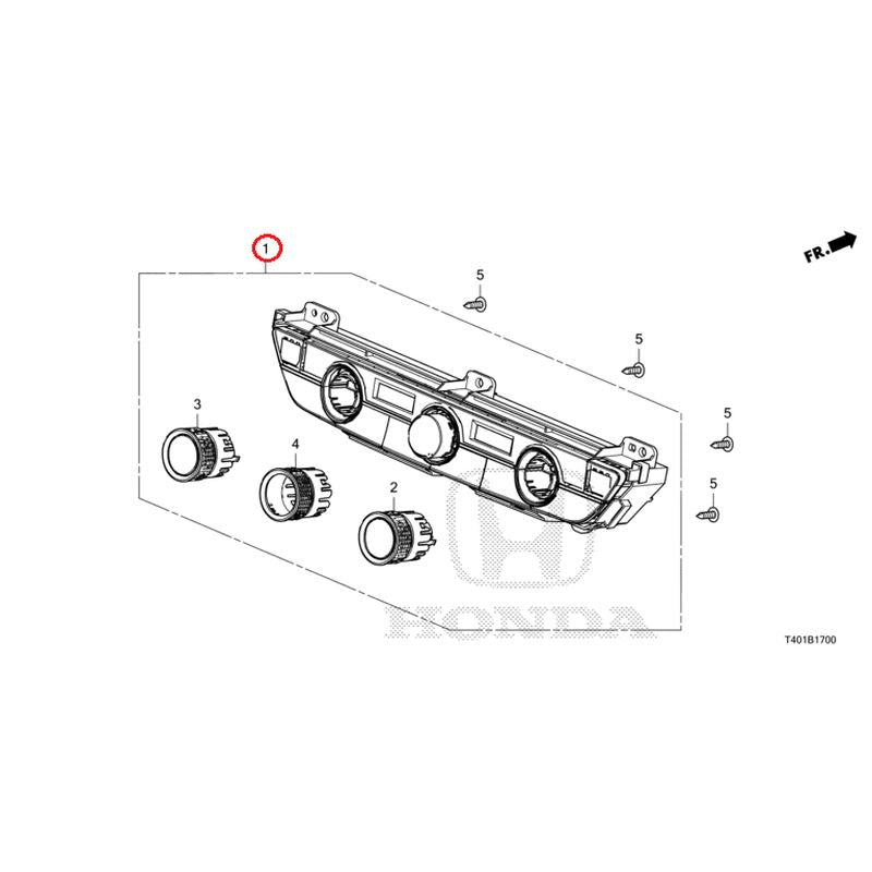 [NEW] JDM HONDA CIVIC FL5 2025 Auto Air Conditioner Control GENUINE OEM