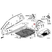 Load image into Gallery viewer, [NEW] JDM HONDA FIT GK5 2016 Molding/Side Sill Garnish GENUINE OEM
