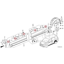 Load image into Gallery viewer, [NEW] JDM HONDA ODYSSEY e:HEV RC5 2024 Garnish/Rear Inner Fender GENUINE OEM
