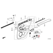Load image into Gallery viewer, [NEW] JDM HONDA ZR-V RZ3 2023 Rear Door Lining GENUINE OEM

