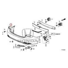 Load image into Gallery viewer, [NEW] JDM HONDA LEGEND HYBRID KC2 2016 Rear Bumper (100/110/500/510) GENUINE OEM
