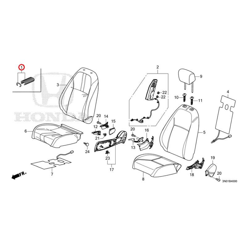 [NEW] JDM HONDA VEZEL e:HEV RV5 2021 Front Seat (Driver's Side) GENUINE OEM