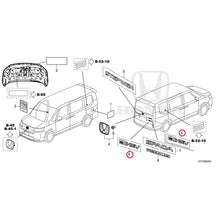 Load image into Gallery viewer, [NEW] JDM HONDA STEP WGN e:HEV RP8 2022 Emblem/Caution Label GENUINE OEM

