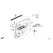 Load image into Gallery viewer, [NEW] JDM HONDA FIT e:HEV GR3 2023 Rear Door Lining GENUINE OEM
