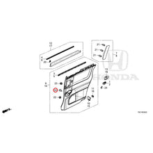 Load image into Gallery viewer, [NEW] JDM HONDA ODYSSEY e:HEV RC4 2021 Sliding Door Linings (130) GENUINE OEM
