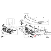 Load image into Gallery viewer, [NEW] JDM HONDA CIVIC FL1 2025 Front Grill GENUINE OEM
