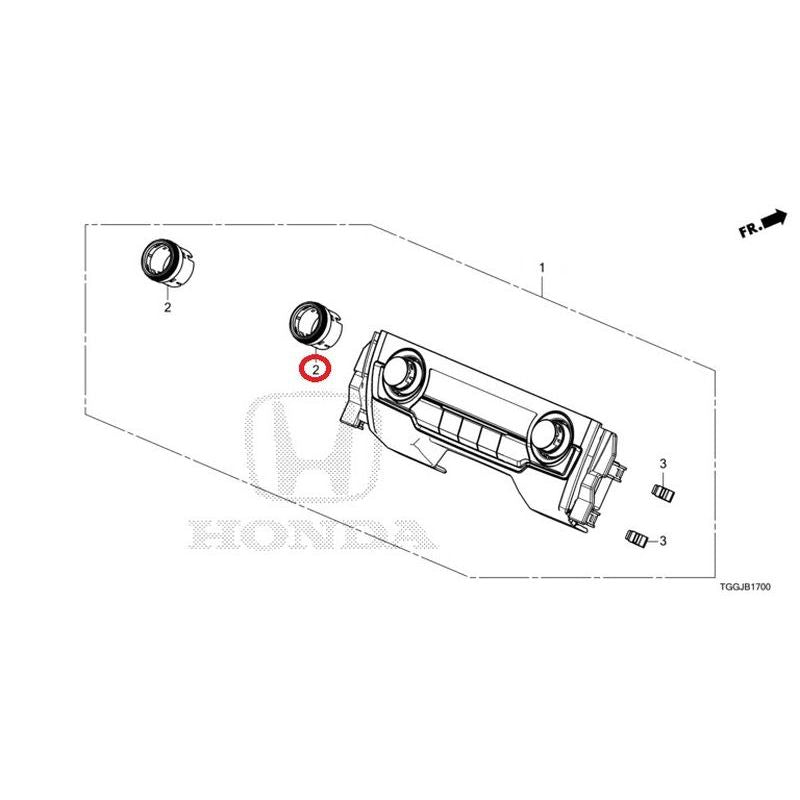 [NEW] JDM HONDA CIVIC FK8 2020 Automatic Air Conditioning Control GENUINE OEM