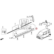 Load image into Gallery viewer, [NEW] JDM HONDA N-WGN CUSTOM JH3 2023 Molding/Side Sill Garnish GENUINE OEM
