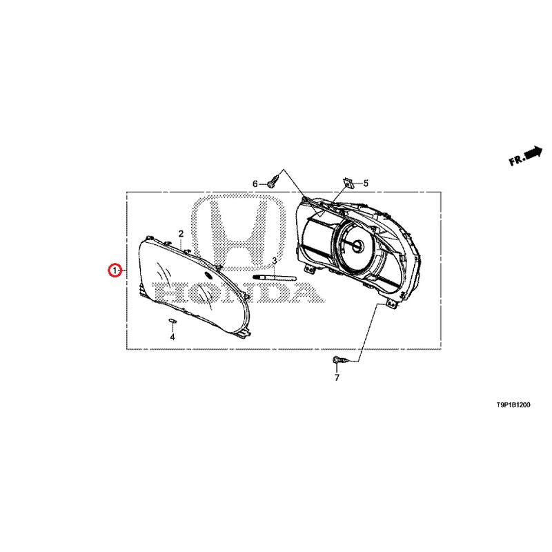 [NEW] JDM HONDA GRACE HYBRID GM4 2015 Meter GENUINE OEM