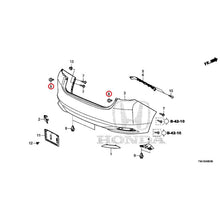 Load image into Gallery viewer, [NEW] JDM HONDA GRACE GM6 2015 Rear Bumper (100,500,600) GENUINE OEM
