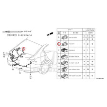 Load image into Gallery viewer, [NEW] JDM HONDA LEGEND HYBRID KC2 2016 Electrical Connector (Rear) GENUINE OEM
