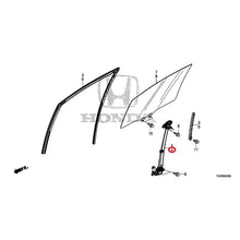 Load image into Gallery viewer, [NEW] JDM HONDA FIT HYBRID GP5 2017 Front Door Glass/Regulator GENUINE OEM
