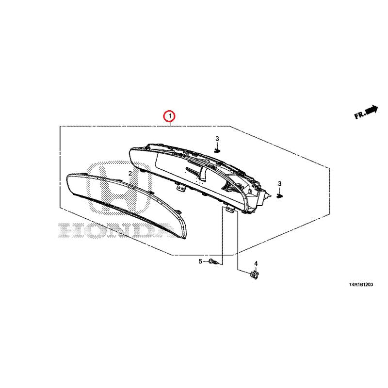 [NEW] JDM HONDA JADE HYBRID FR4 2019 Meter (Denso) GENUINE OEM