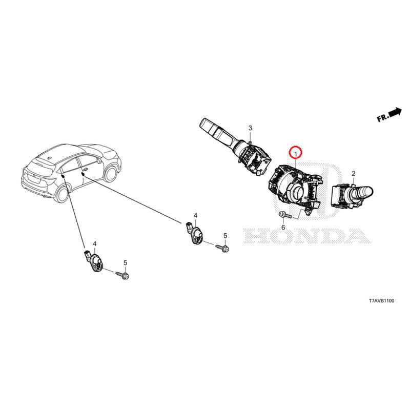 [NEW] JDM HONDA VEZEL RU1 2020 Combination Switches GENUINE OEM