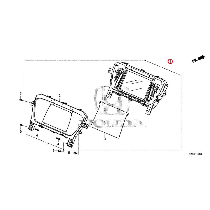 [NEW] JDM HONDA FIT e:HEV GR3 2021 Meter GENUINE OEM