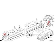 Load image into Gallery viewer, [NEW] JDM HONDA ODYSSEY RC1 2020 Garnish/Rear Inner Fender GENUINE OEM

