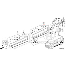 Load image into Gallery viewer, [NEW] JDM HONDA ODYSSEY RC1 2020 Garnish/Rear Inner Fender GENUINE OEM
