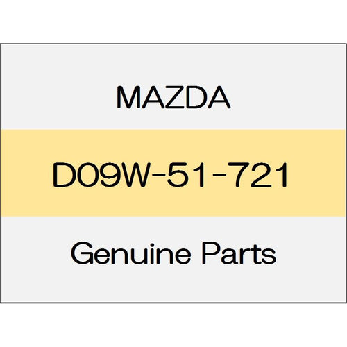 [NEW] JDM MAZDA DEMIO DJ Rear car name ornament D09W-51-721 GENUINE OEM