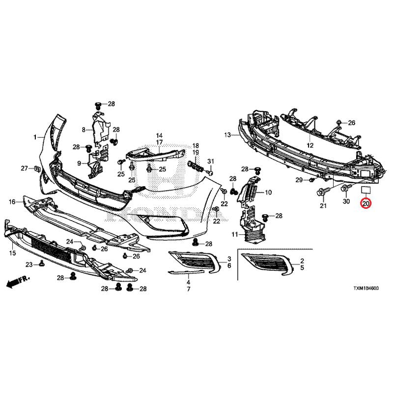 パーツ nama NEW] JDM HONDA INSIGHT ZE4 2021 Front Bumper GENUINE OEM – JDM Yamato
